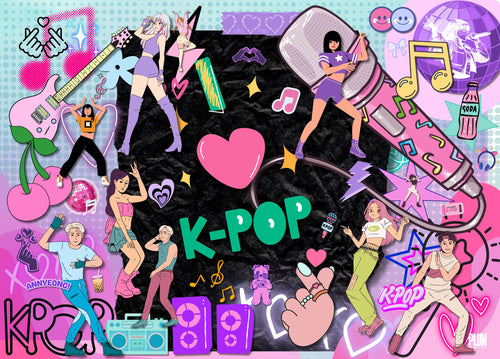 K-Pop 1000 Piece Puzzle
